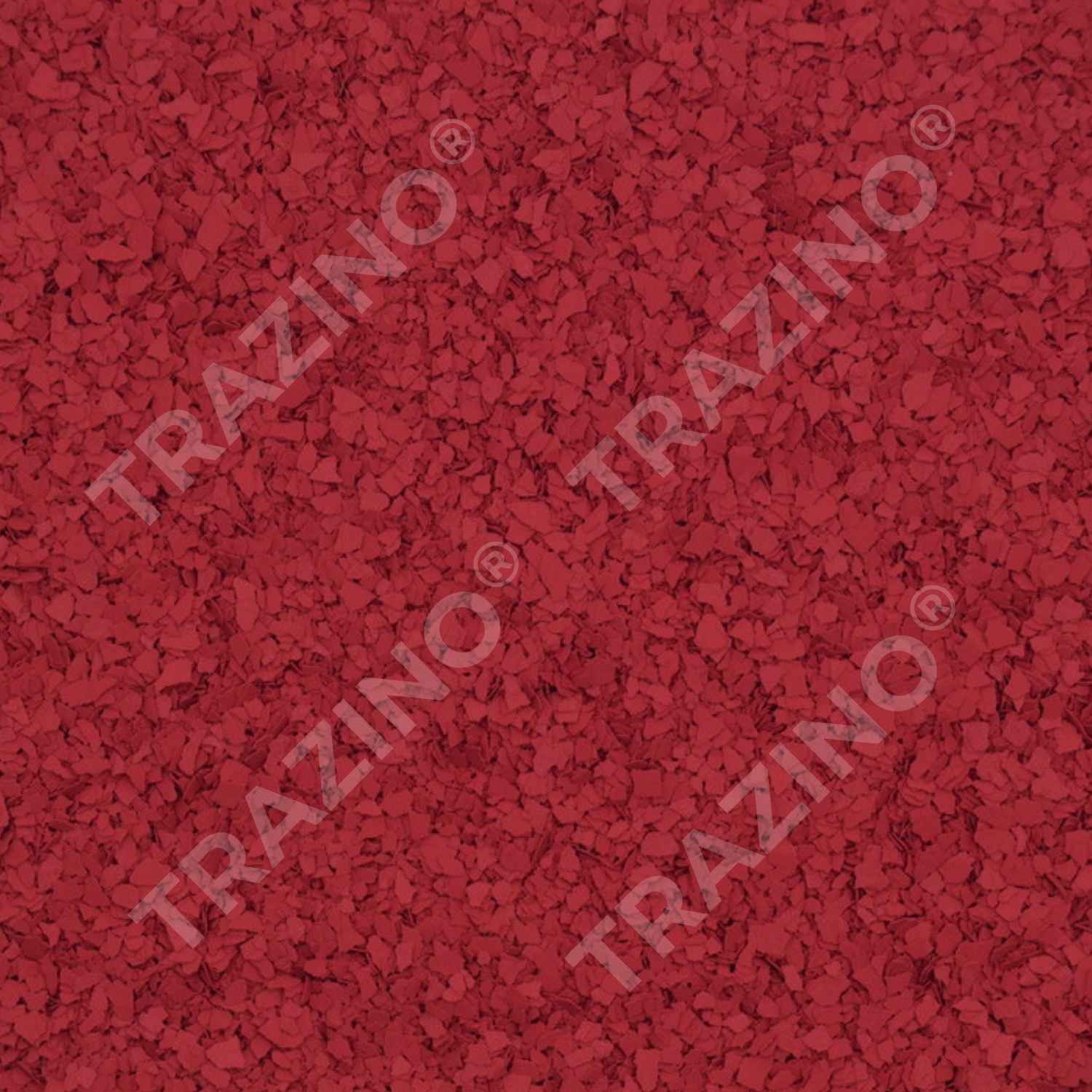 Trazino® Farbchips in Rubinrot zum Einstreuen für Beschichtungen Trazino® Farbchips in Rubinrot zum Einstreuen für Beschichtungen
